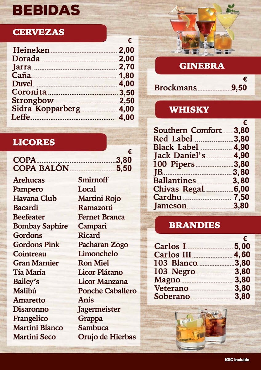 Menu Bar Restaurante Otelo-1