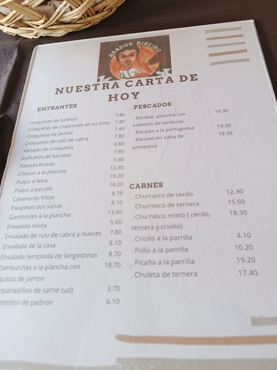 Menu Bar-Restaurante Ribeiro-3