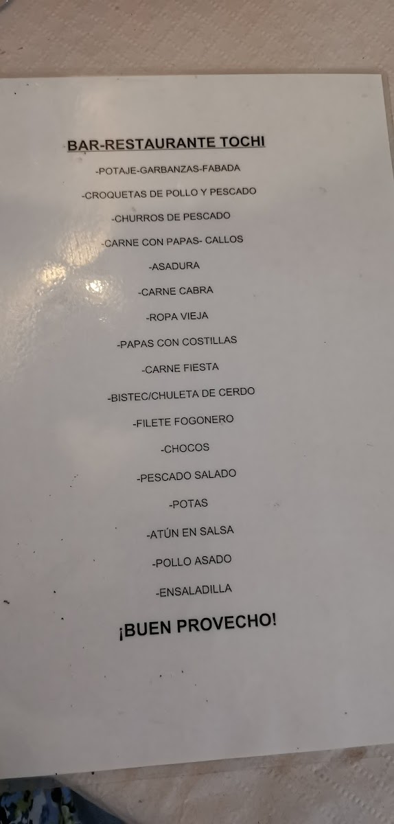 Menu Bar Restaurante Tochi-1