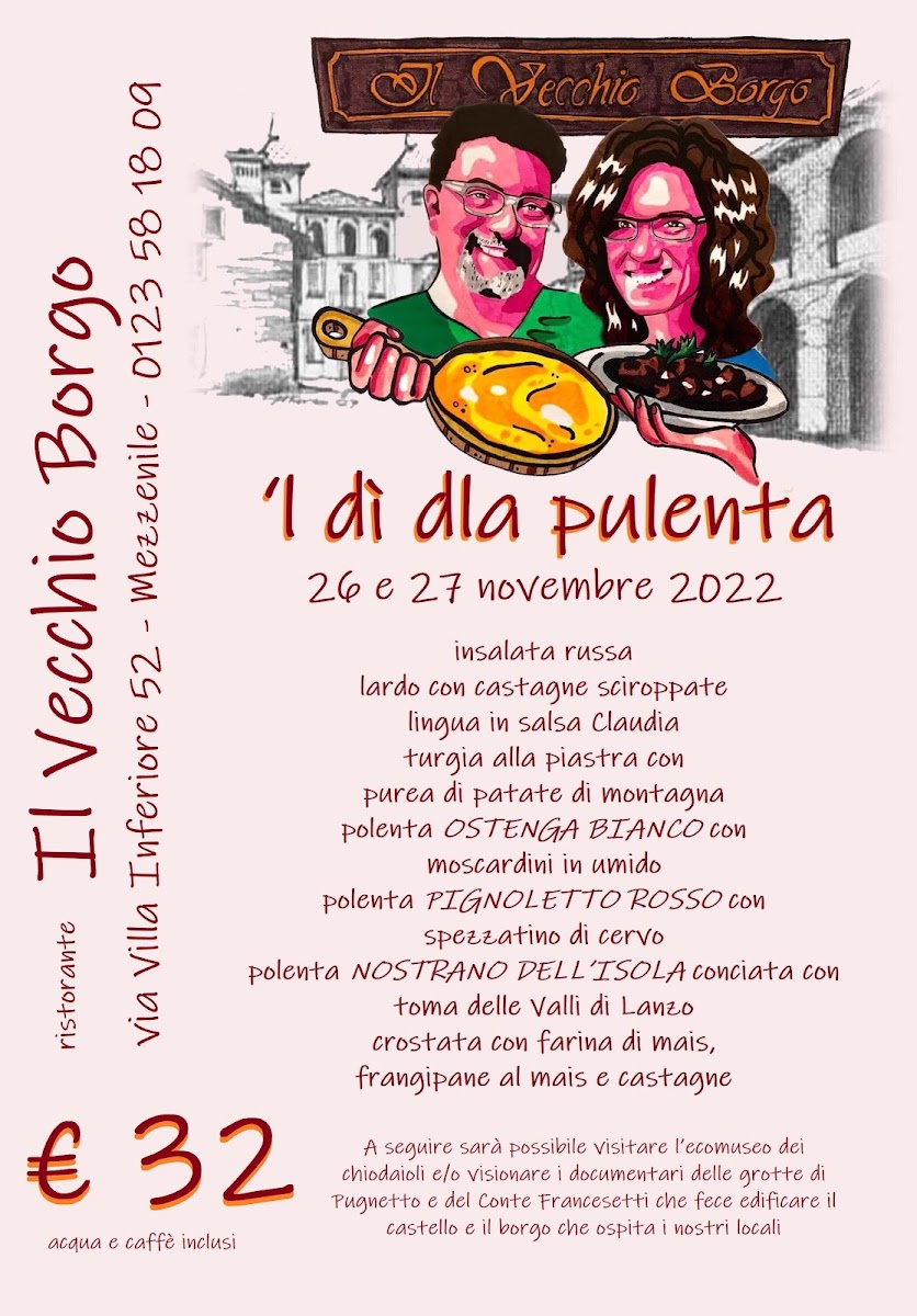 Menu Bar Ristorante Il Vecchio Borgo-1