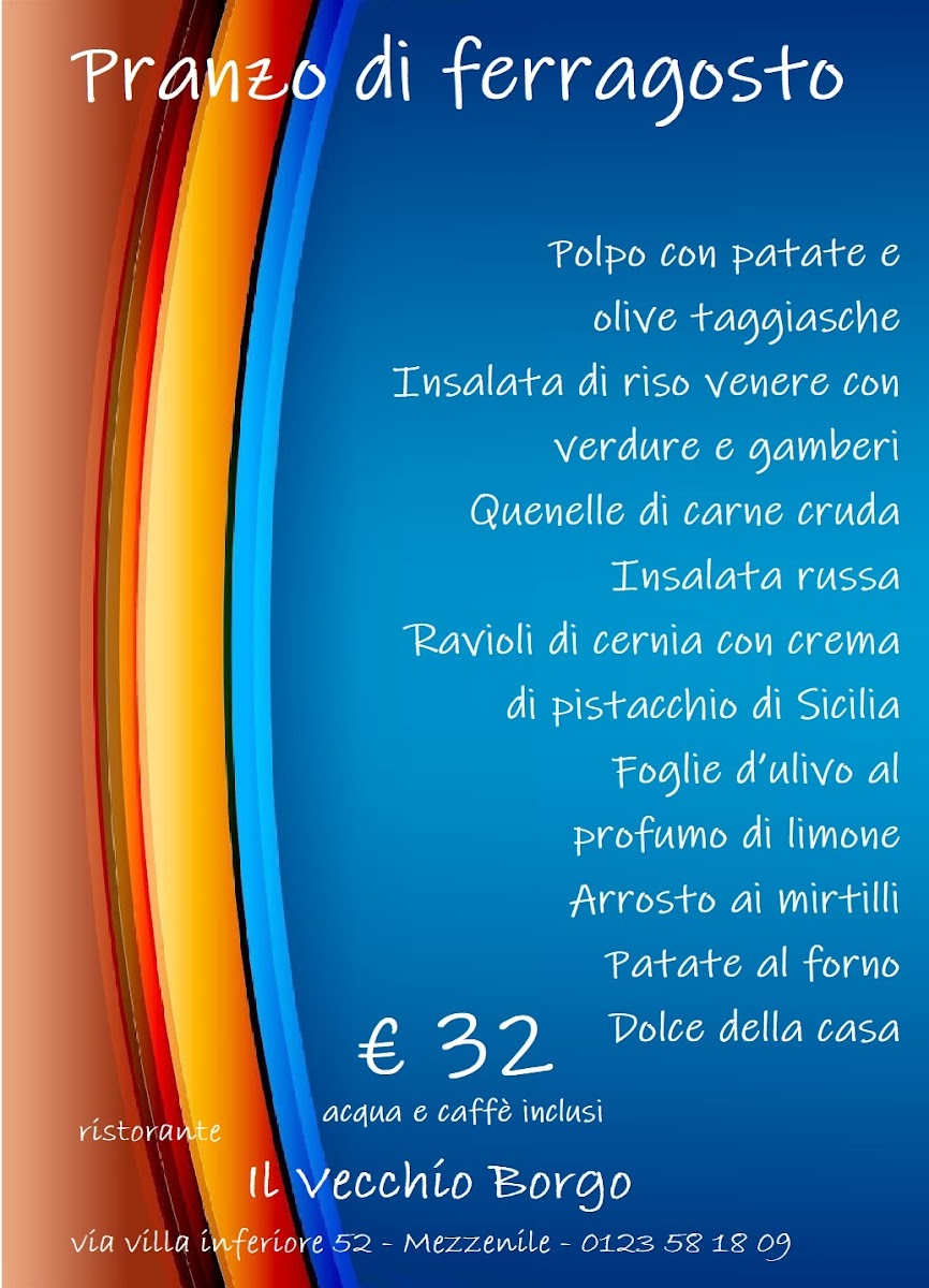 Menu Bar Ristorante Il Vecchio Borgo-4