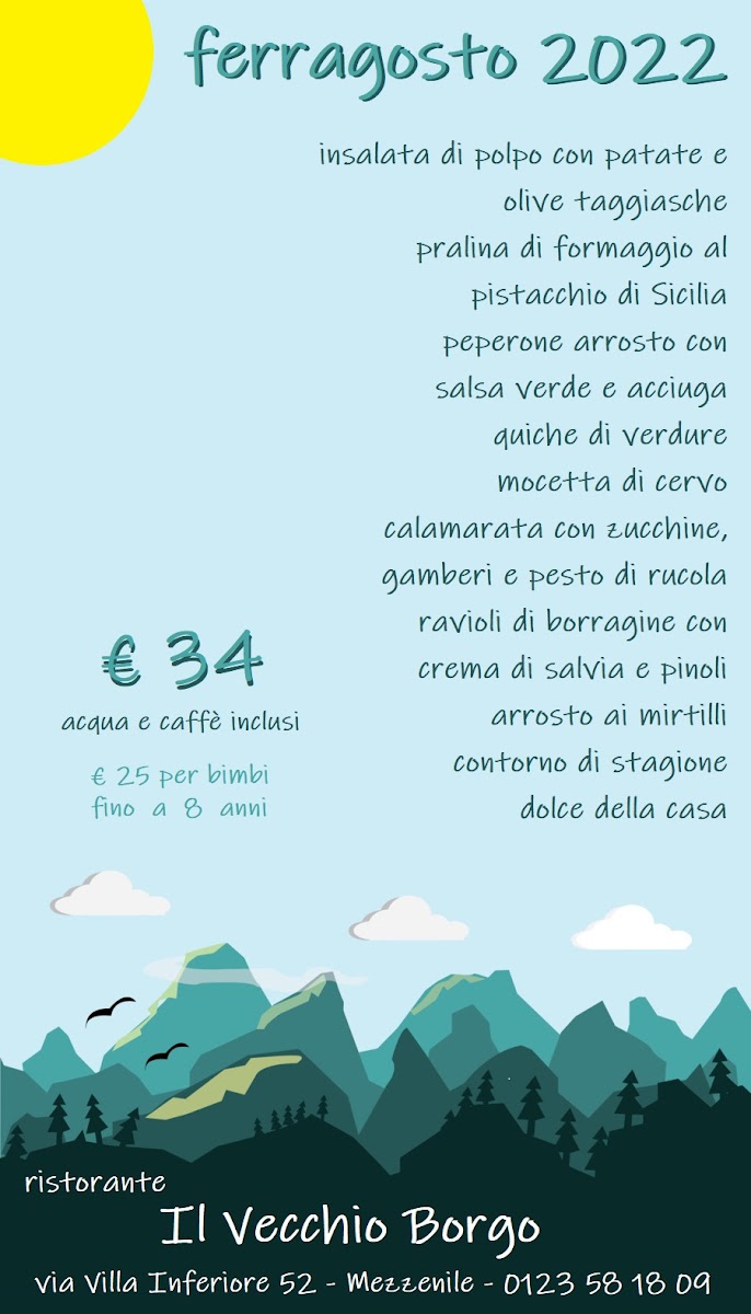Menu Bar Ristorante Il Vecchio Borgo-7