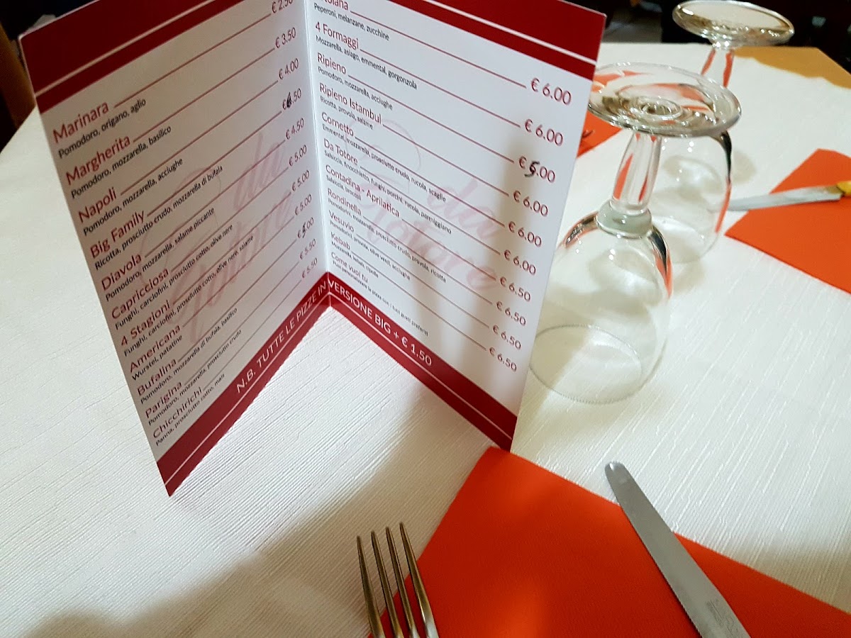 Menu Bar Ristorante Pizzeria Da Totore-3
