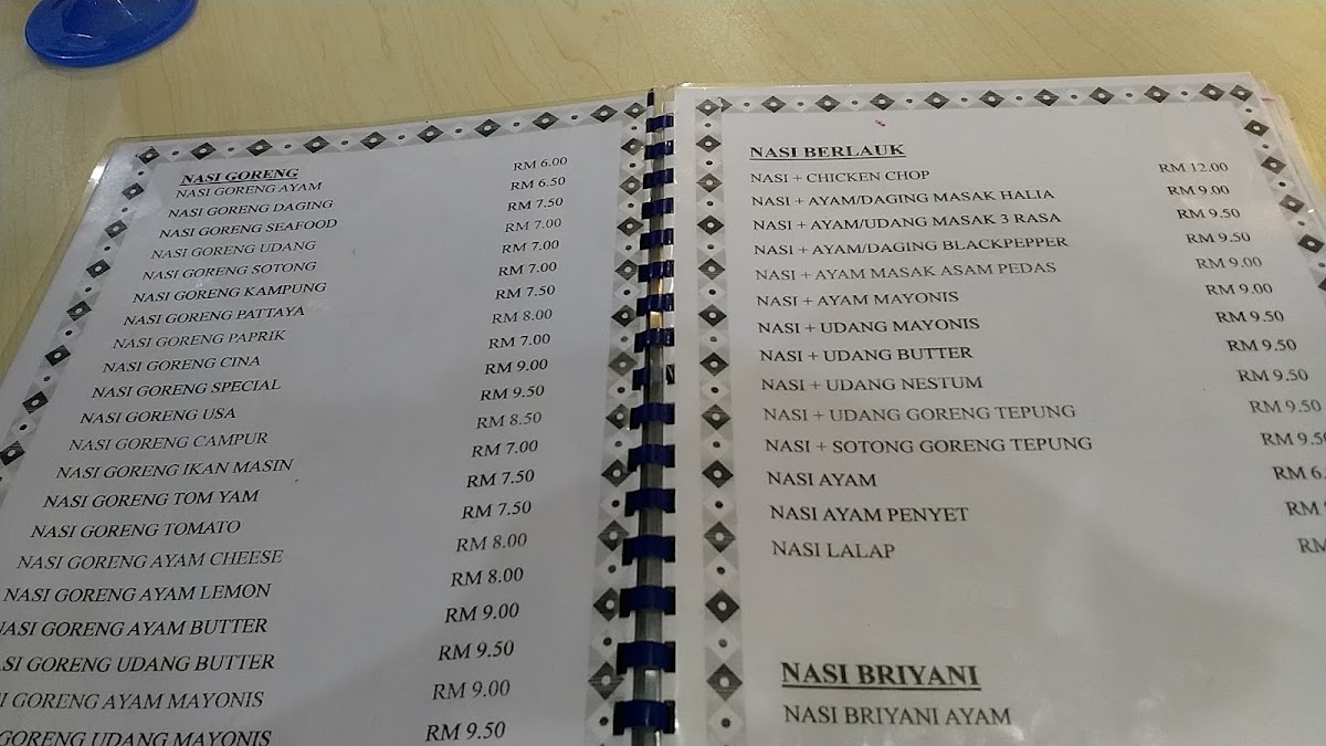 Menu Barakaath Restaurant-1