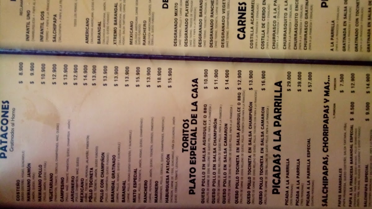 Menu Barandales - La Grama-5