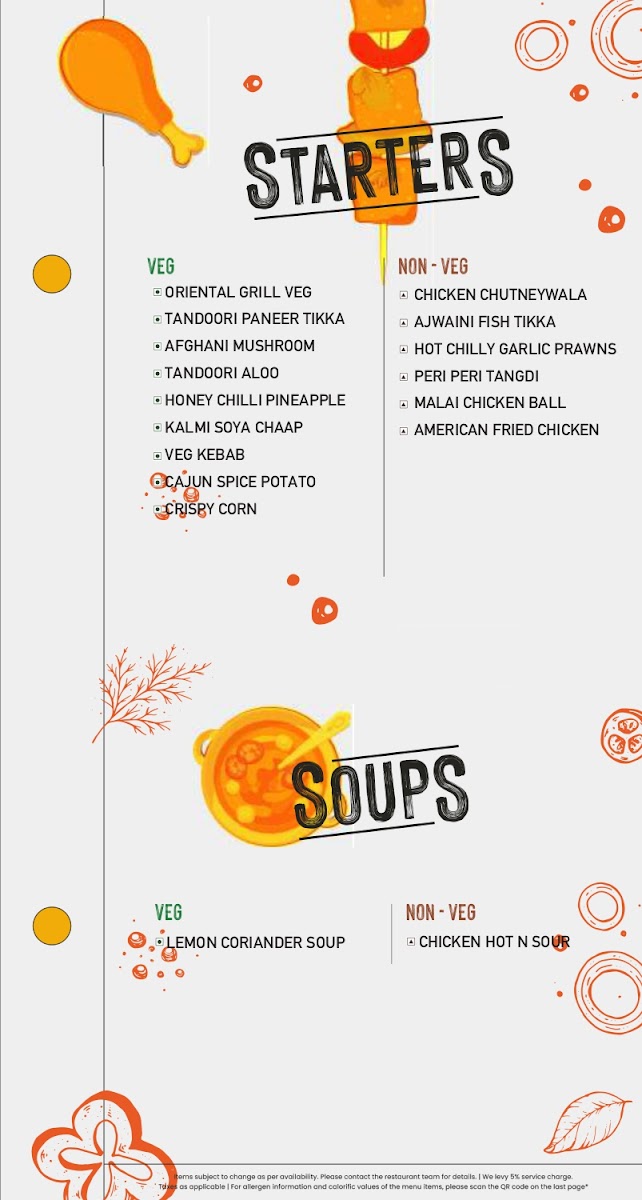 Menu Barbeque Nation - Rajkot - Crystal Mall-2