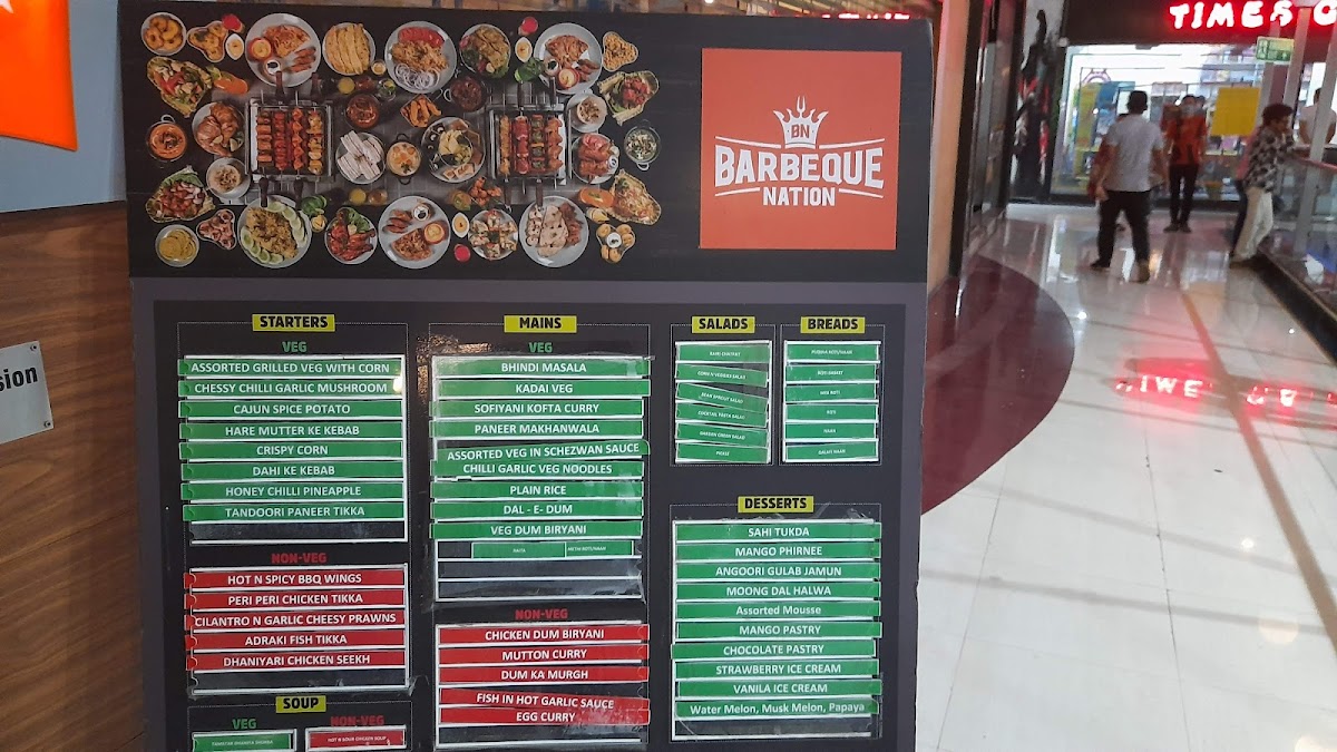 Menu Barbeque Nation - Rajkot - Crystal Mall-6