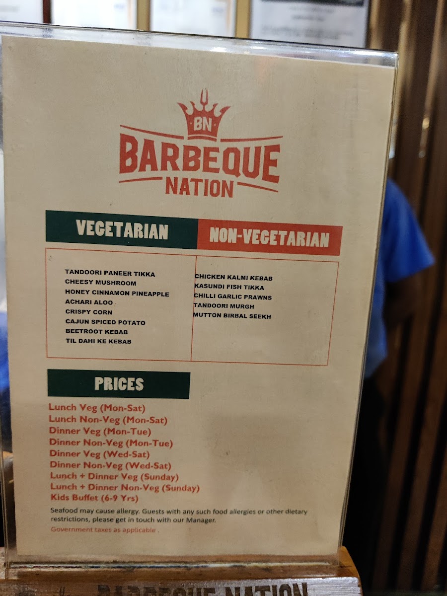 Menu Barbeque Nation-8