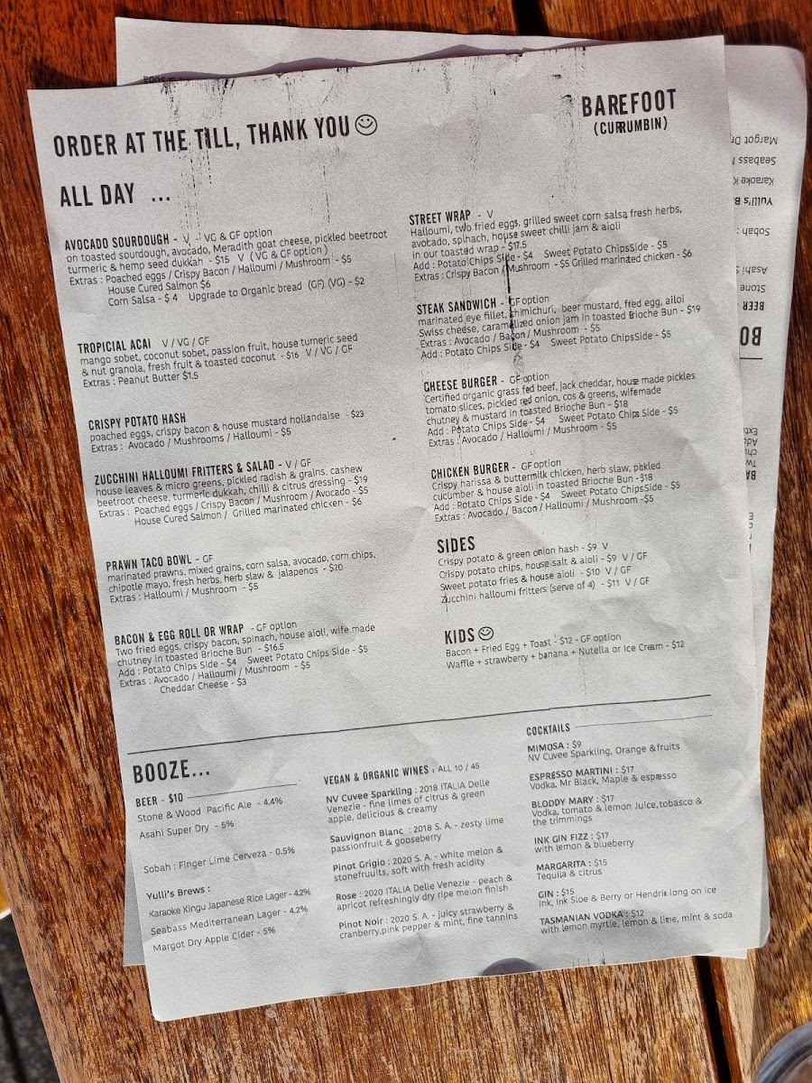 Menu Barefoot Barista-7