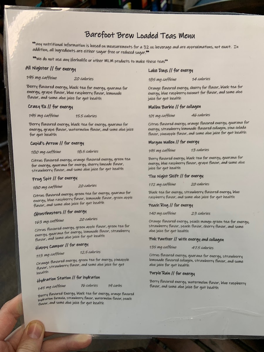 Menu Barefoot Brew-4