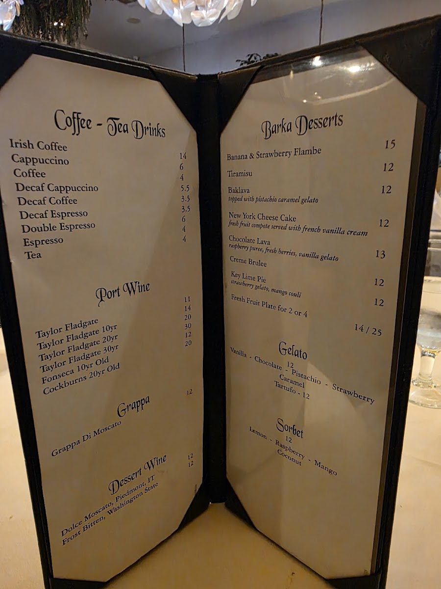 Menu Barka Mediterranean Seafood & Steak-2