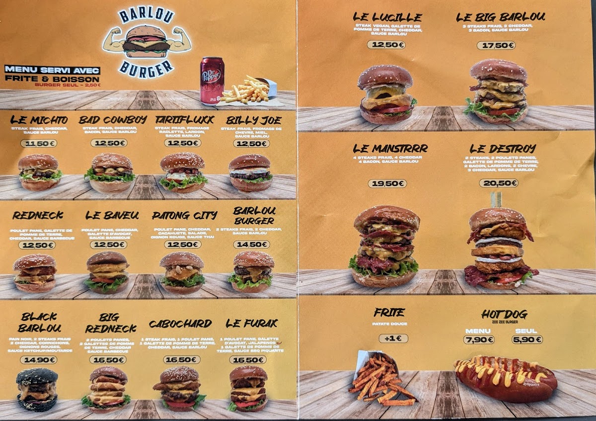 Menu Barlou Burger Marseille (By Seth Gueko)-1