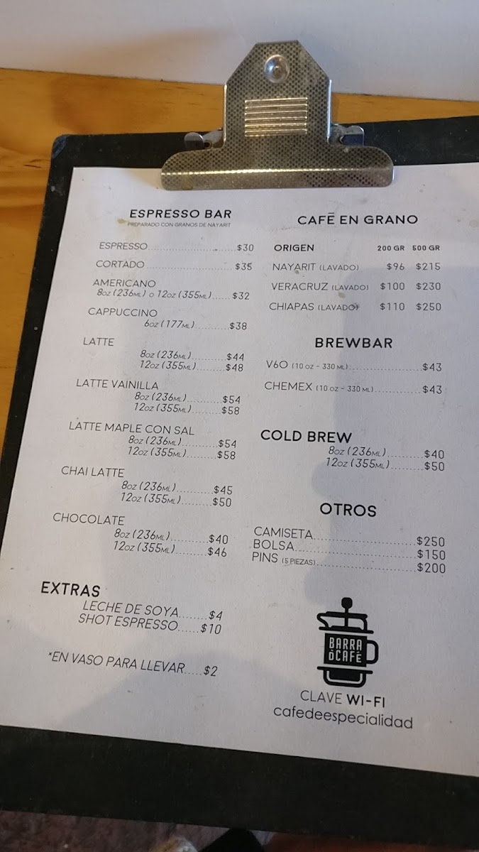 Menu Barra D` Café-7