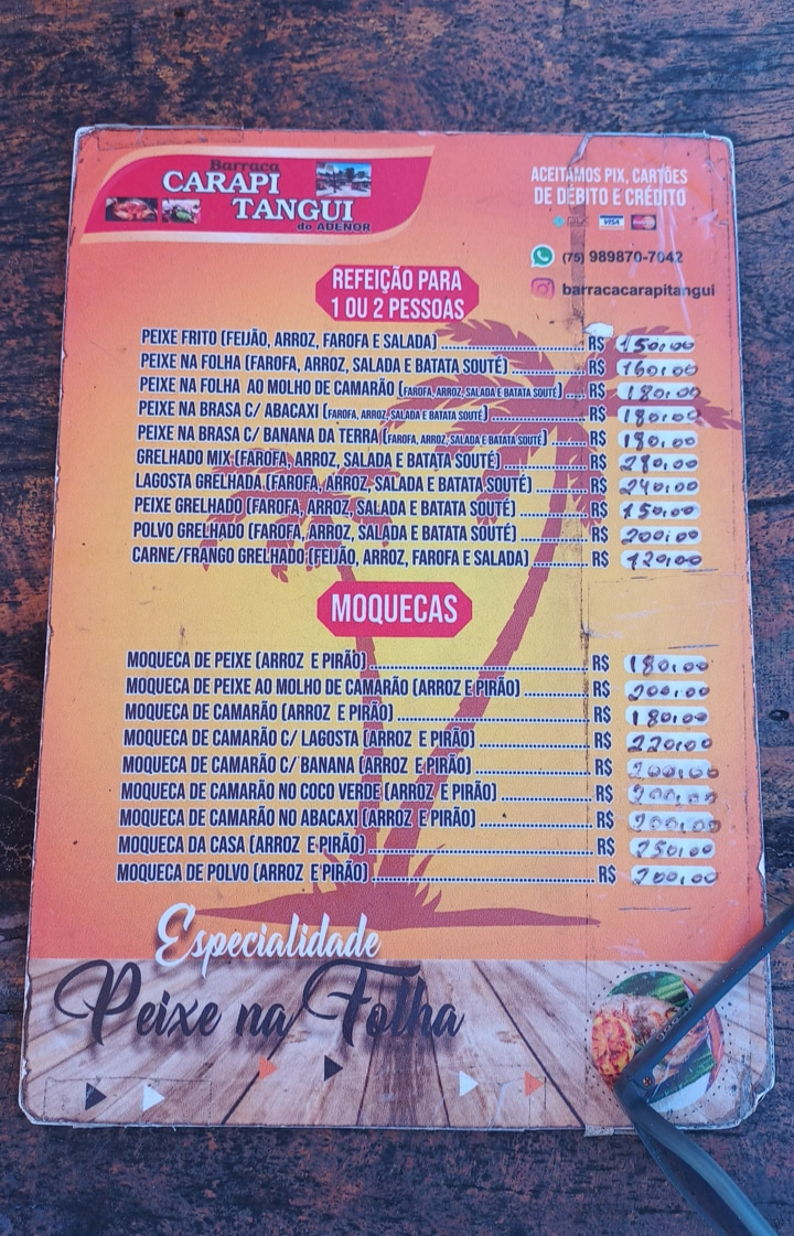 Menu Barraca Carapitangui-1