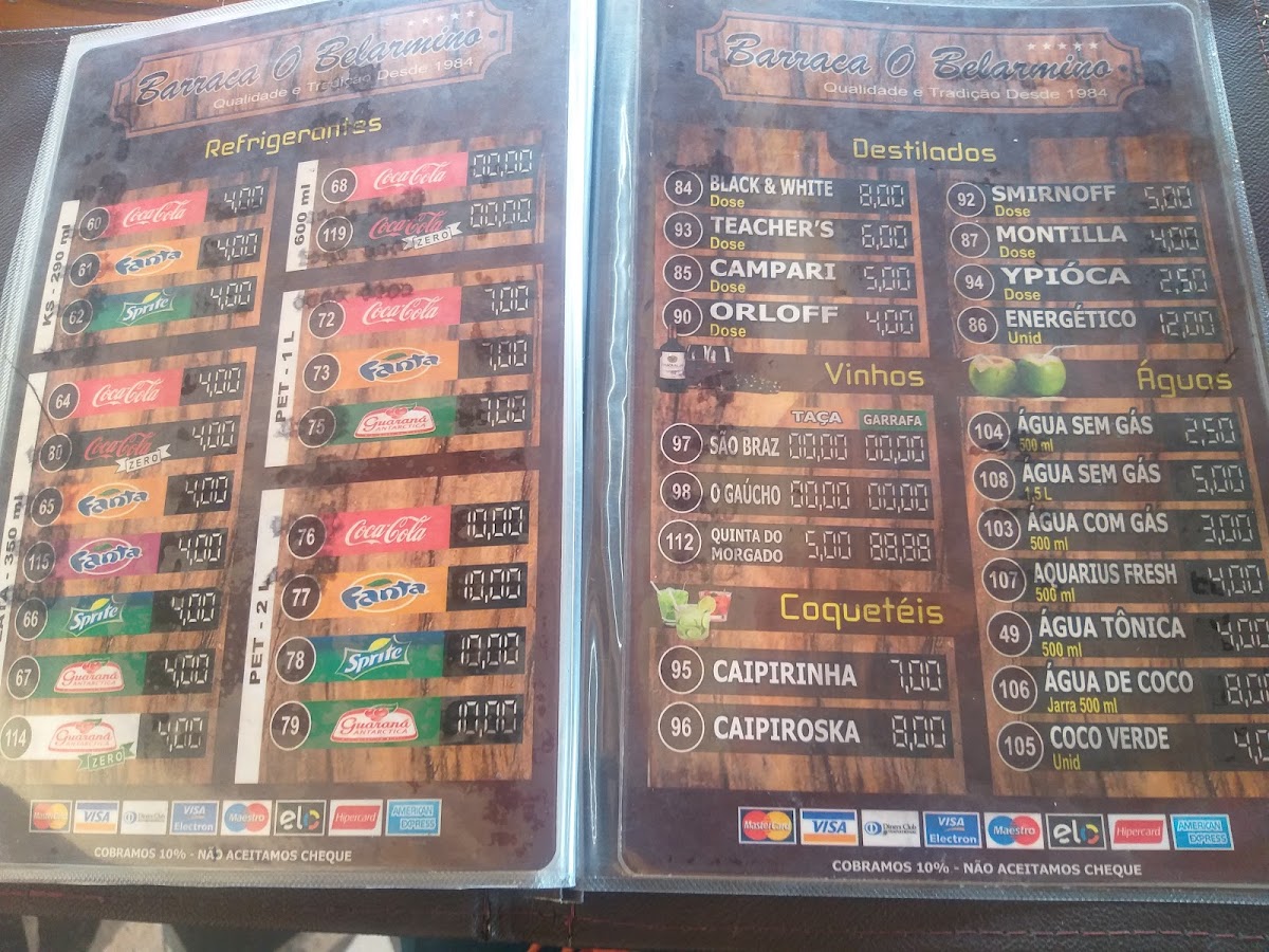 Menu Barraca O Belarmino-2