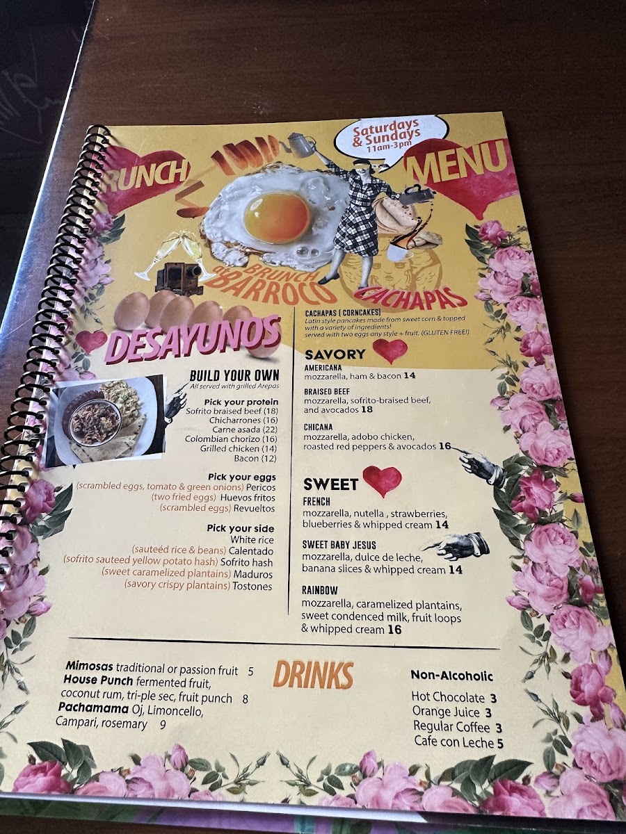 Menu Barroco Lakewood-5