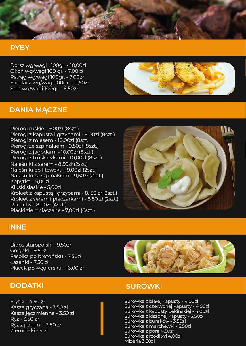 Menu Baruś - Obiady Domowe, Restauracja, Bar, Catering - Pyszne Jedzenie-6