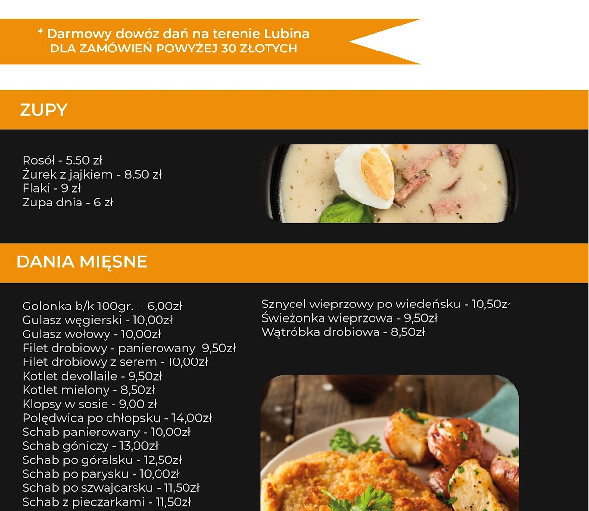 Menu Baruś - Obiady Domowe, Restauracja, Bar, Catering - Pyszne Jedzenie-7