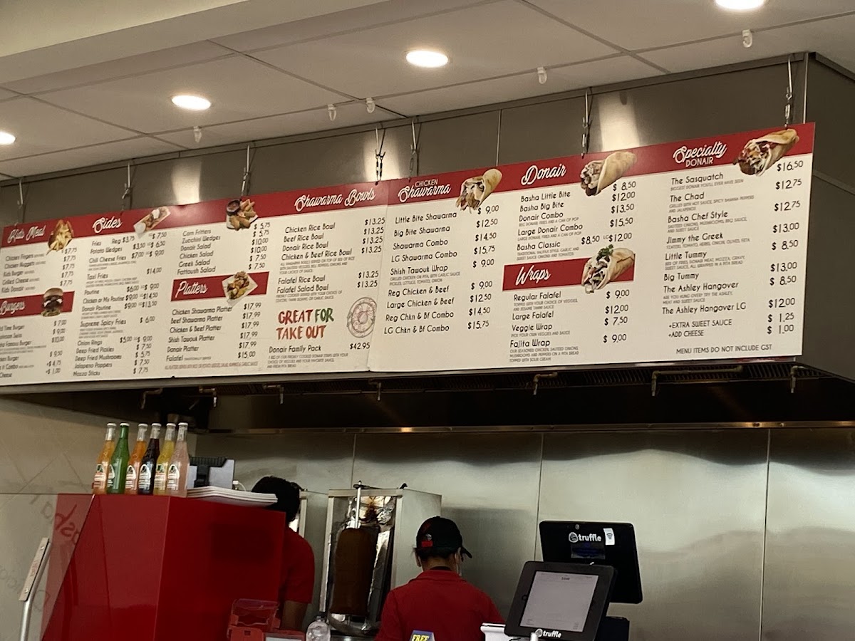 Menu Basha Donair & Shawarma-2