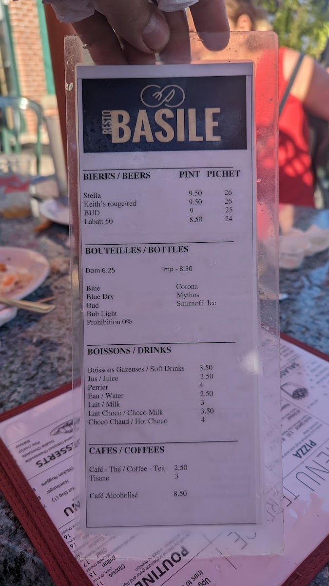 Menu Basile Pizzeria-8