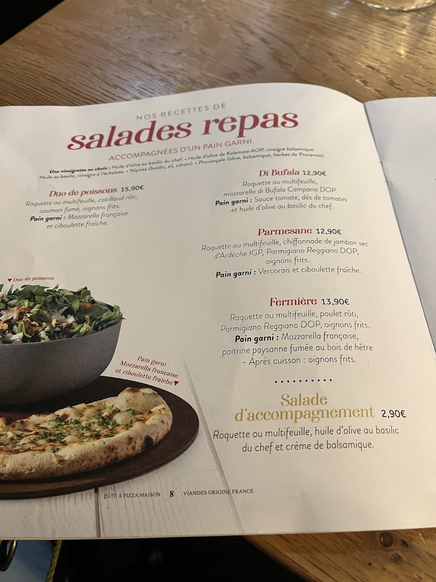 Menu Basilic & Co - Pizzas De Terroirs - Béziers-10