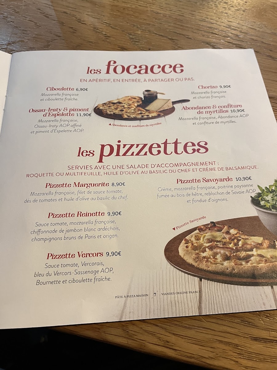 Menu Basilic & Co - Pizzas De Terroirs - Béziers-5
