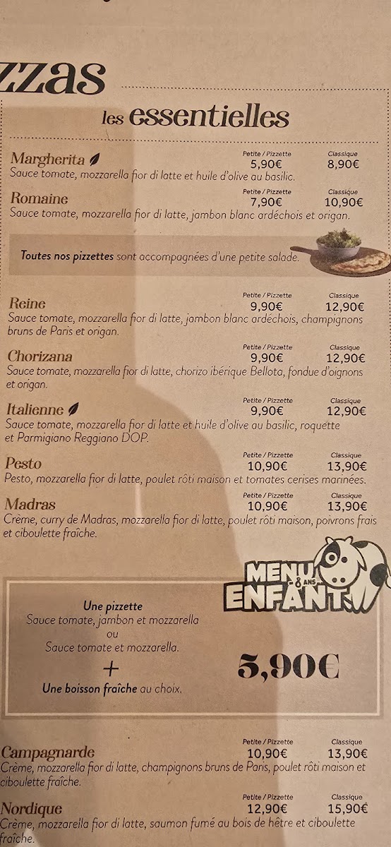 Menu Basilic & Co - Pizzas De Terroirs - Béziers-6