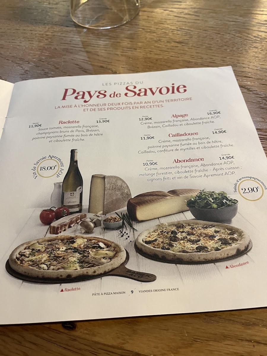 Menu Basilic & Co - Pizzas De Terroirs - Béziers-8