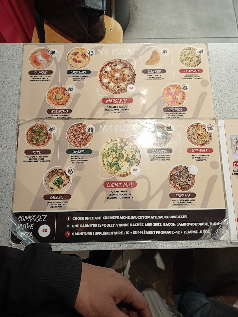 Menu Basilic & Co - Pizzas De Terroirs - Massy-10