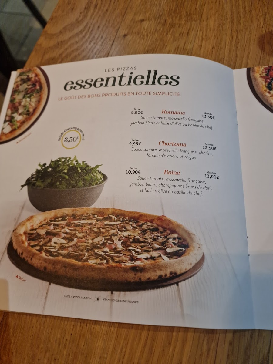 Menu Basilic & Co - Pizzas De Terroirs - Massy-4