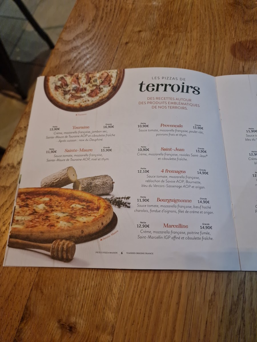 Menu Basilic & Co - Pizzas De Terroirs - Massy-6