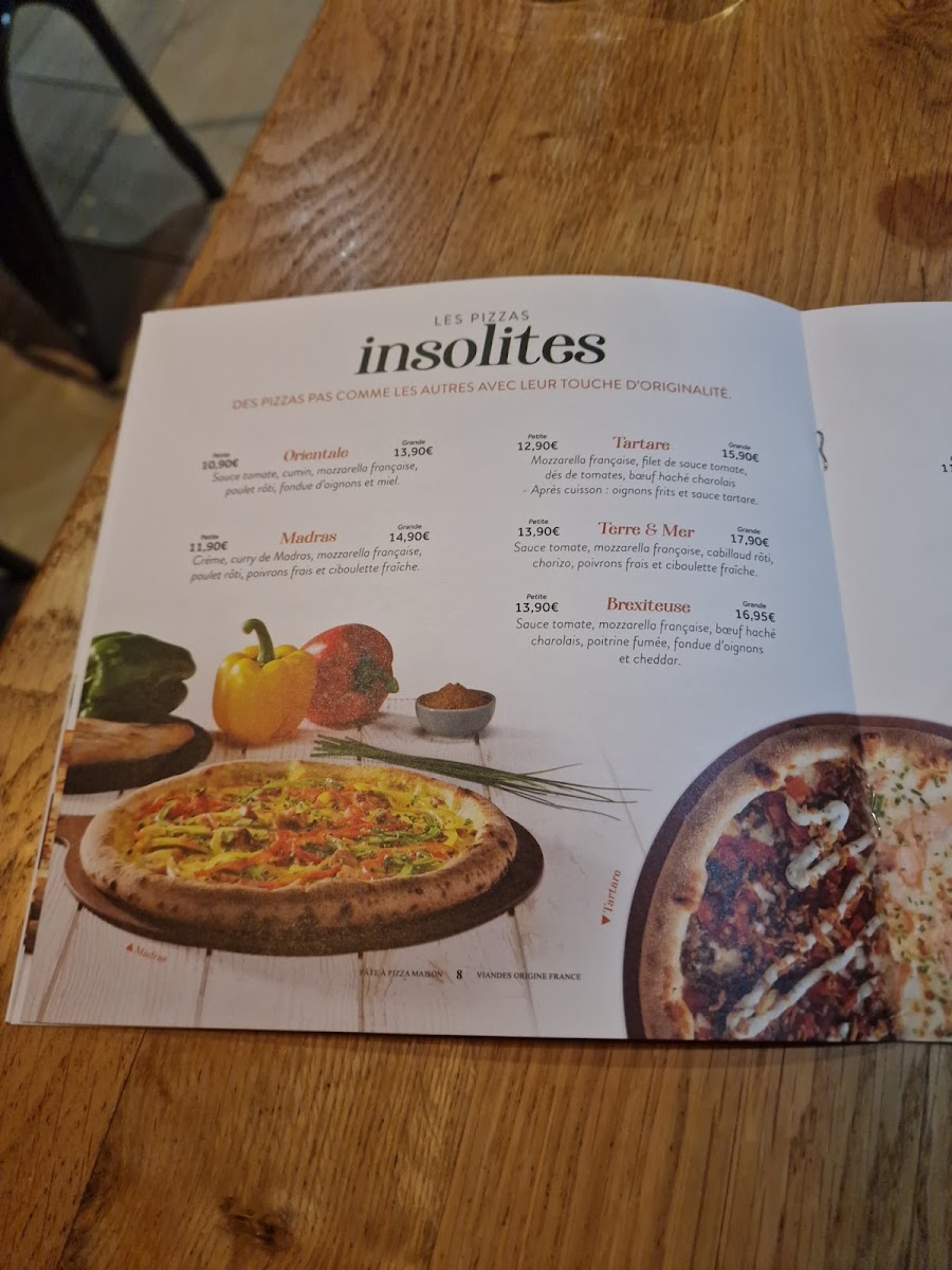Menu Basilic & Co - Pizzas De Terroirs - Massy-8