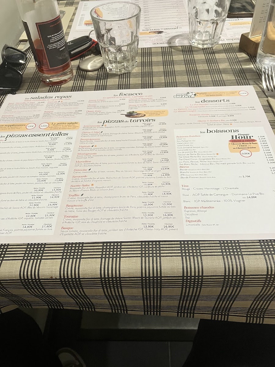 Menu Basilic & Co - Pizzas De Terroirs - Montélimar, Rhône-Alpes-3