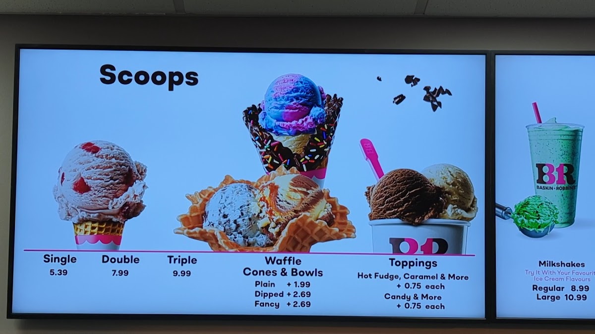 Menu Baskin-Robbins Ice Cream-1