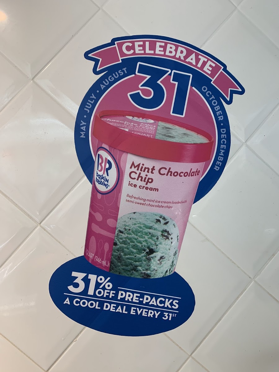 Menu Baskin Robbins(Upper Canada Mall)-2