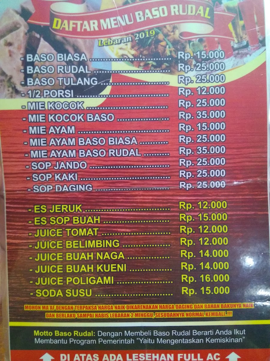 Menu Baso Rudal Mas Ardi-6