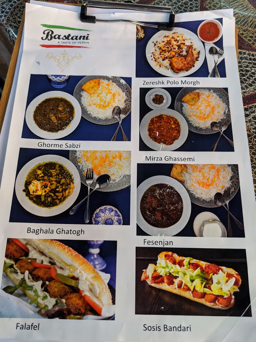 Menu Bastani-3