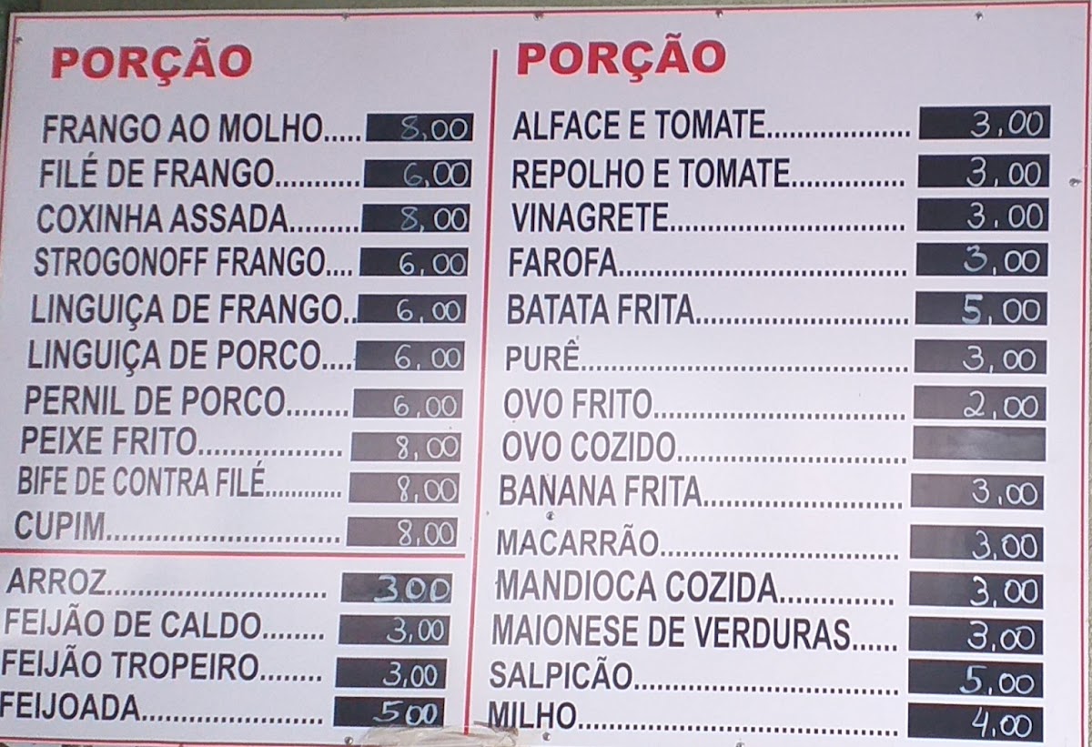 Menu Batatinha's Grill - 5ª Avenida-1