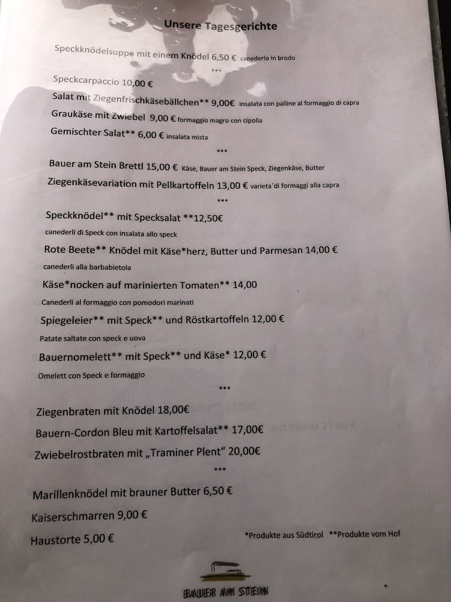 Menu Bauer Am Stein-4