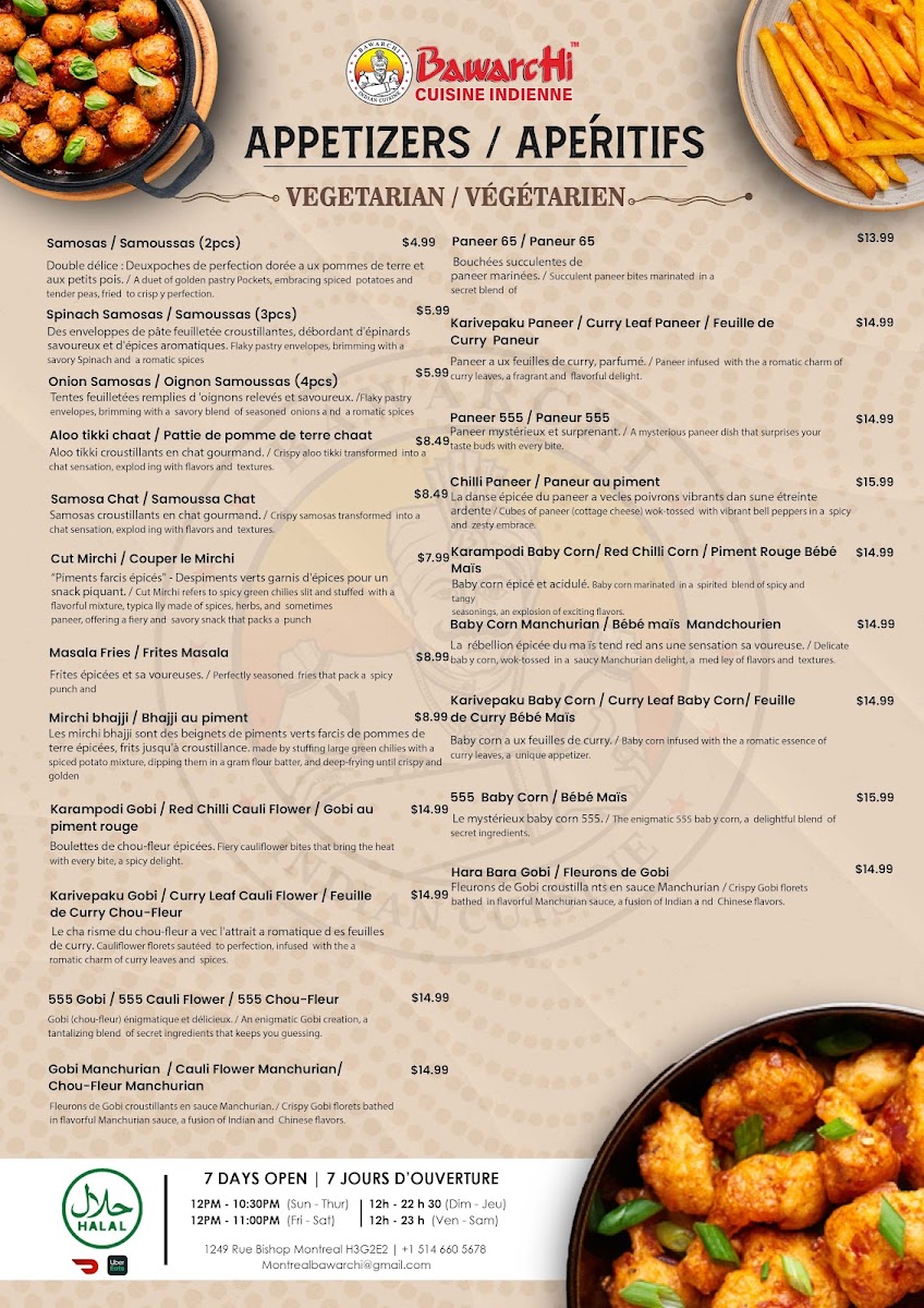Menu Bawarchi Indian Cuisine-3