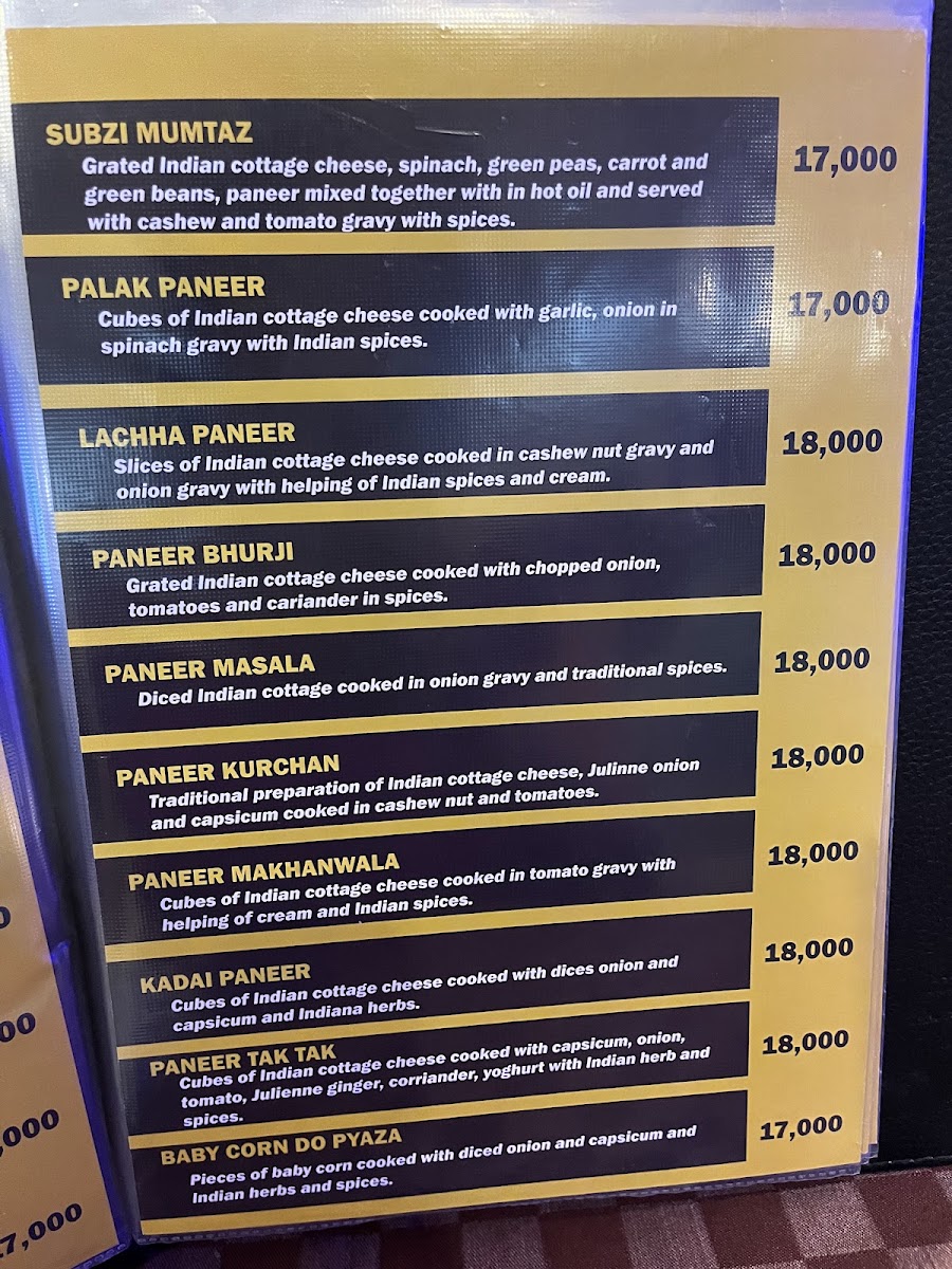 Menu Bawarchi Restaurant - Best Barbeque Restaurant In Dar Es Salaam-6