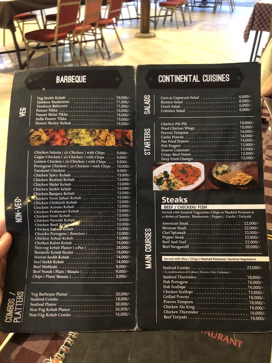 Menu Bawarchi Restaurant - Best Barbeque Restaurant In Dar Es Salaam-9
