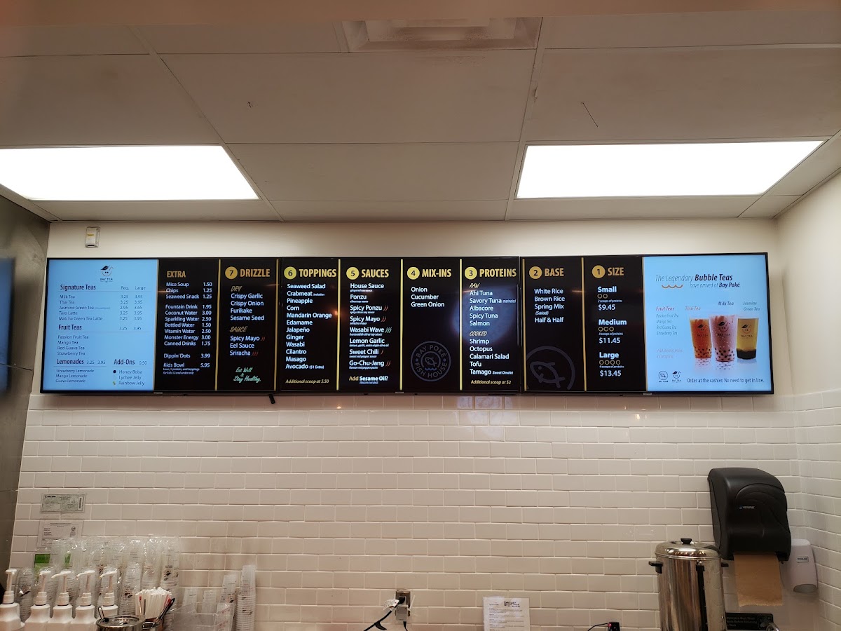 Menu Bay Poké La Puente-10