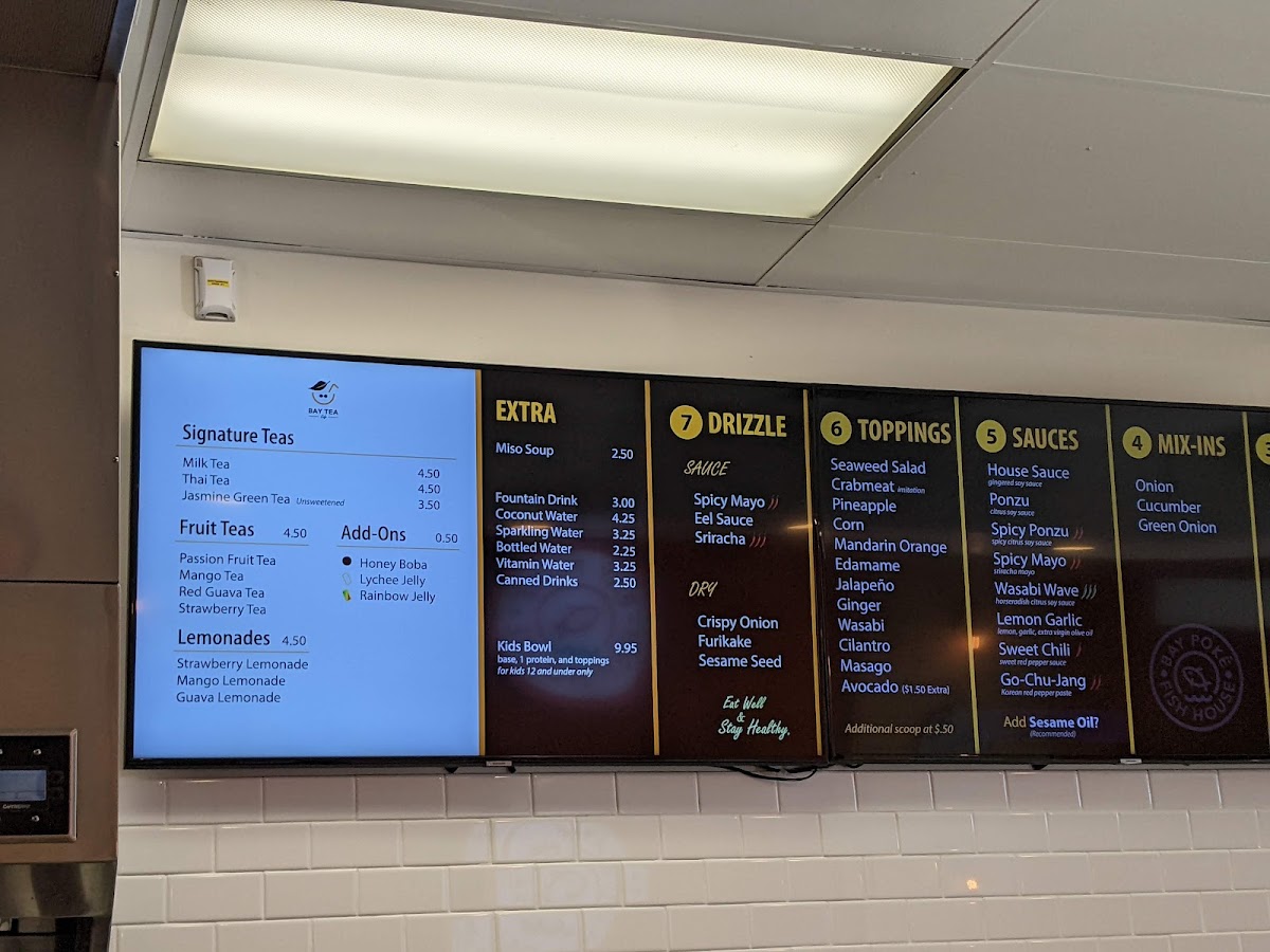 Menu Bay Poké La Puente-4