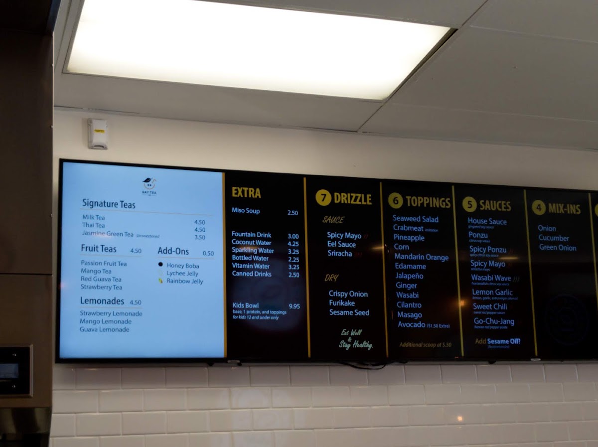 Menu Bay Poké La Puente-5
