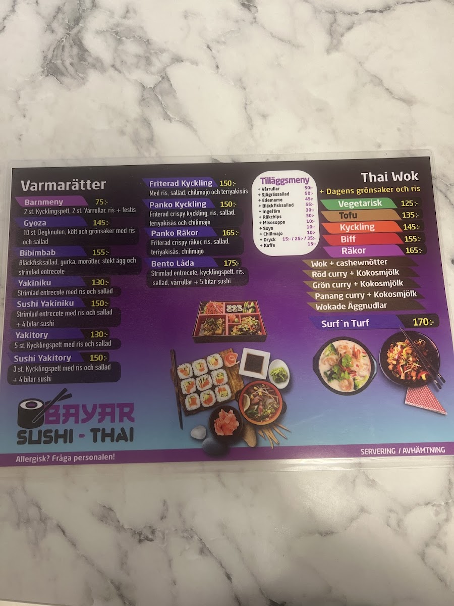 Menu Bayar Sushi & Thai-4
