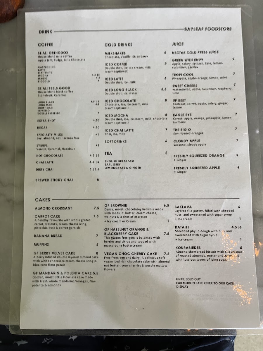 Menu Bayleaf-4