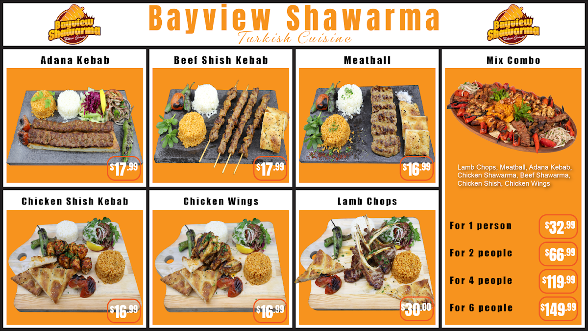 Menu Bayview Shawarma Turkish Cuisine-3