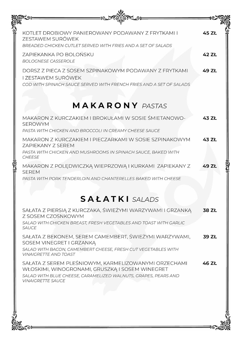Menu Bazyliszek-4