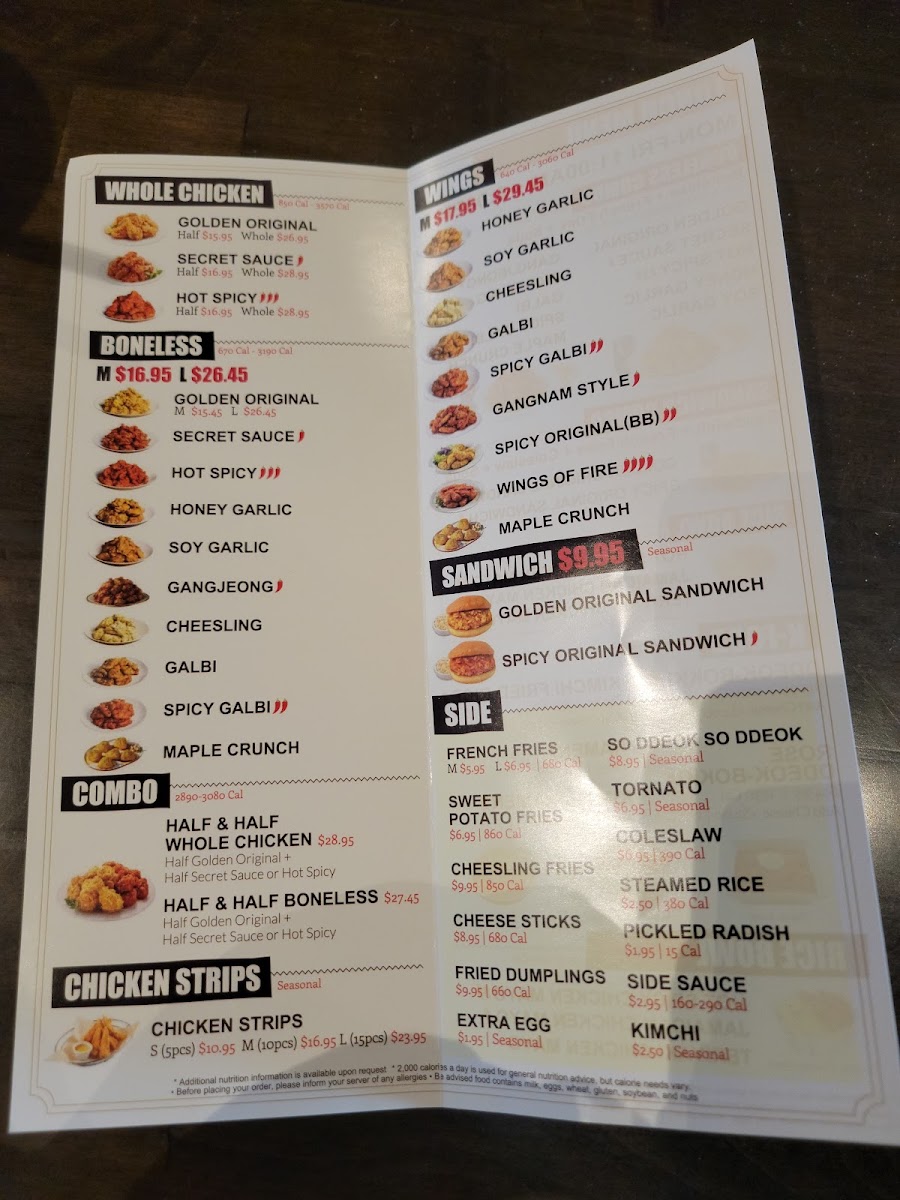 Menu Bb.q Chicken O'fallon-6
